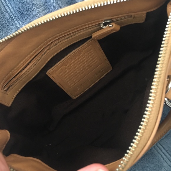 Vintage Leather Coach Bag - Picture 2 of 2